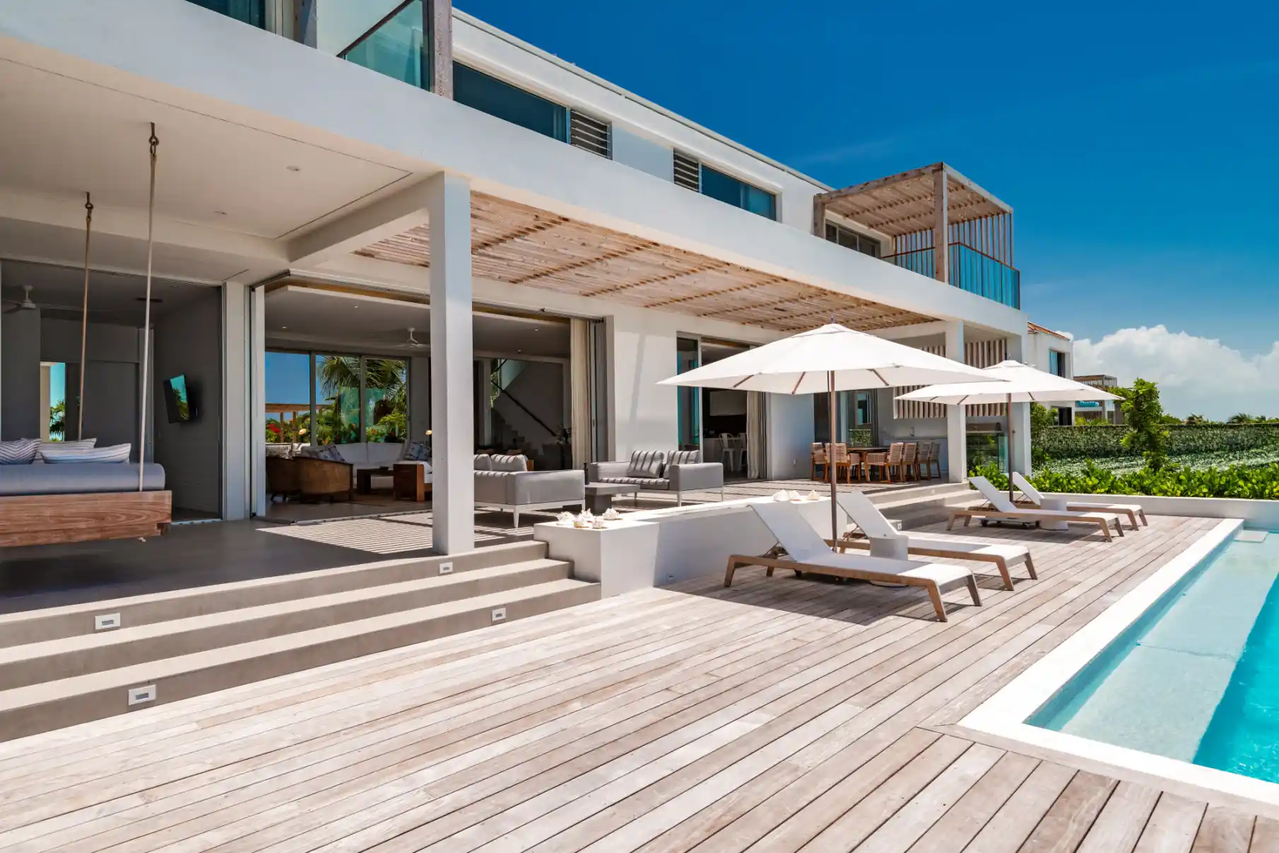 Long Bay Seven Bedroom Beachfront Villa at Beach Enclave