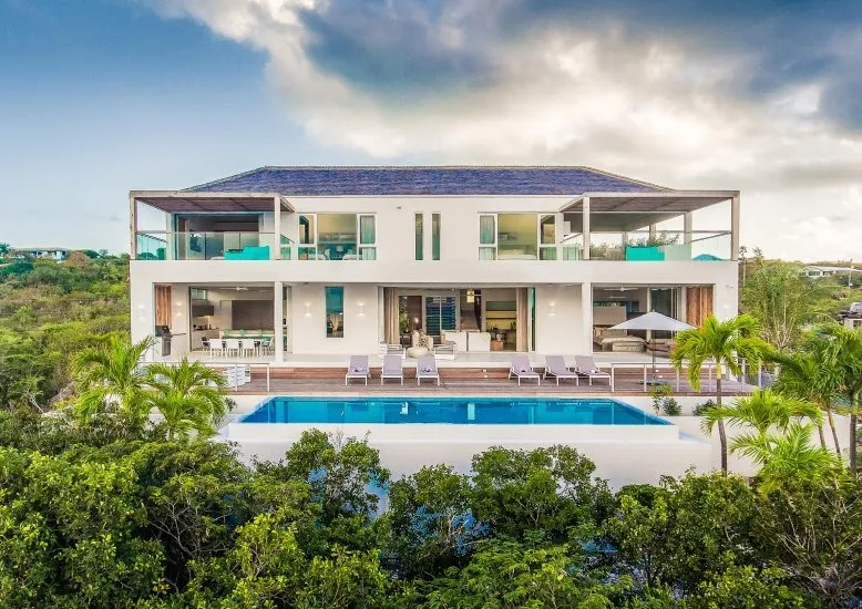 North Shore Four Bedroom Ocean View Villa at Beach Enclave